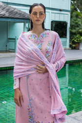 Mushq Nuvera Hemline Raw Silk/Leore/Lilac Pink