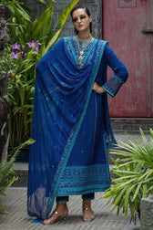 Mushq Nuvera Hemline Raw Silk/Marisette/Zinc
