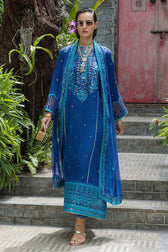 Mushq Nuvera Hemline Raw Silk/Marisette/Zinc