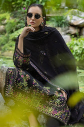 Mushq Nuvera Hemline Raw Silk/Onyxa/Black