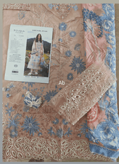 Hot🔥Seller/Open Pic/Hot 🔥 Seller/Mushq Hemline 26/Bloom Sonata/Silk Dupatta/Peach Pink