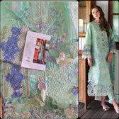 Open Pic/Mushq Hemline 26/Vol 2/Fernlore/Sea Green/Chiffon Dupatta