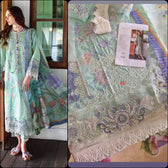 Open Pic/Mushq Hemline 26/Vol 2/Fernlore/Sea Green/Chiffon Dupatta