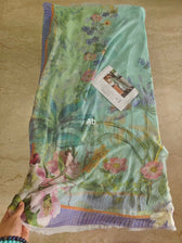 Open Pic/Mushq Hemline 26/Vol 2/Fernlore/Sea Green/Chiffon Dupatta