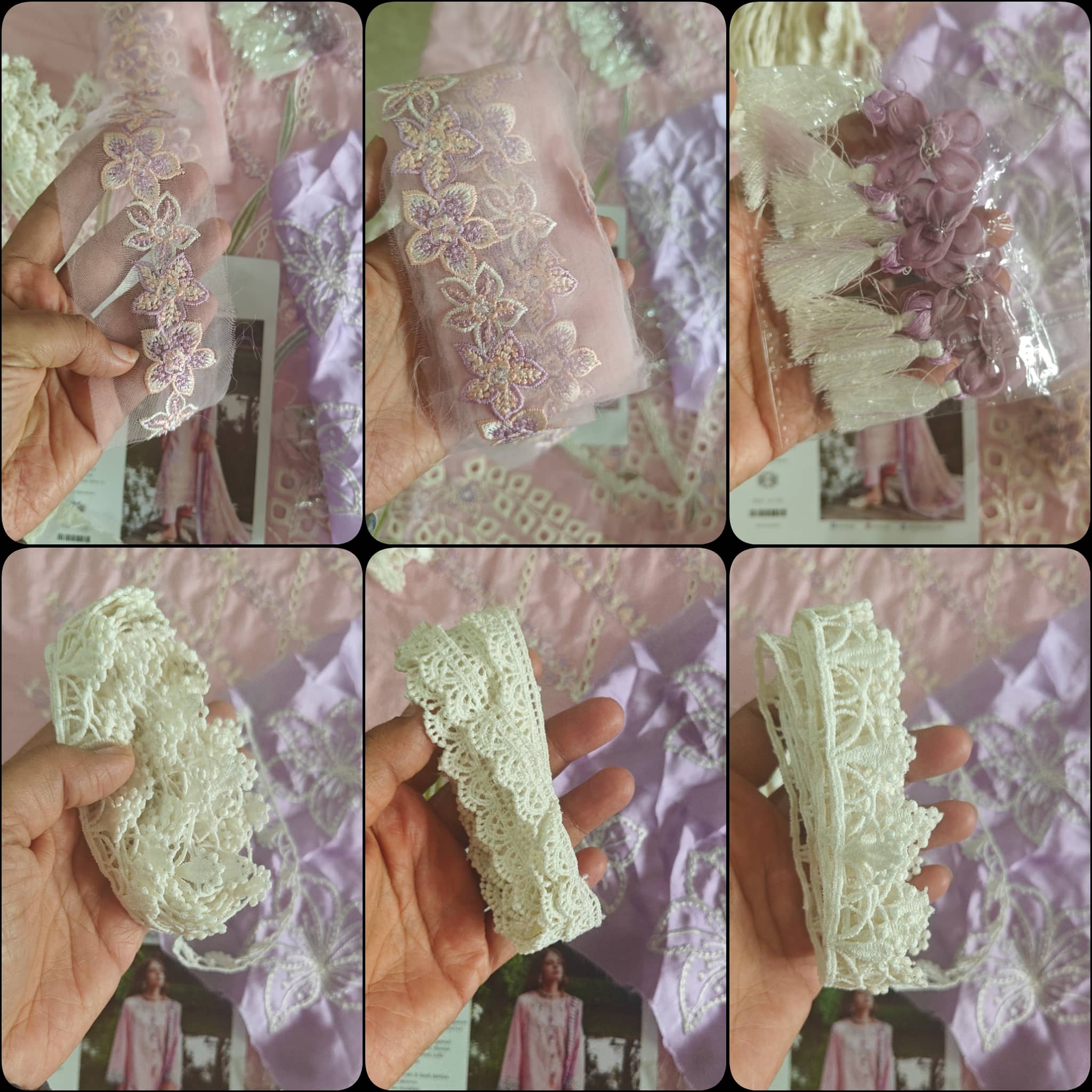 Open Pic/Mushq Hemline 26/Vol 2/Fernlore/Sea Green/Chiffon Dupatta