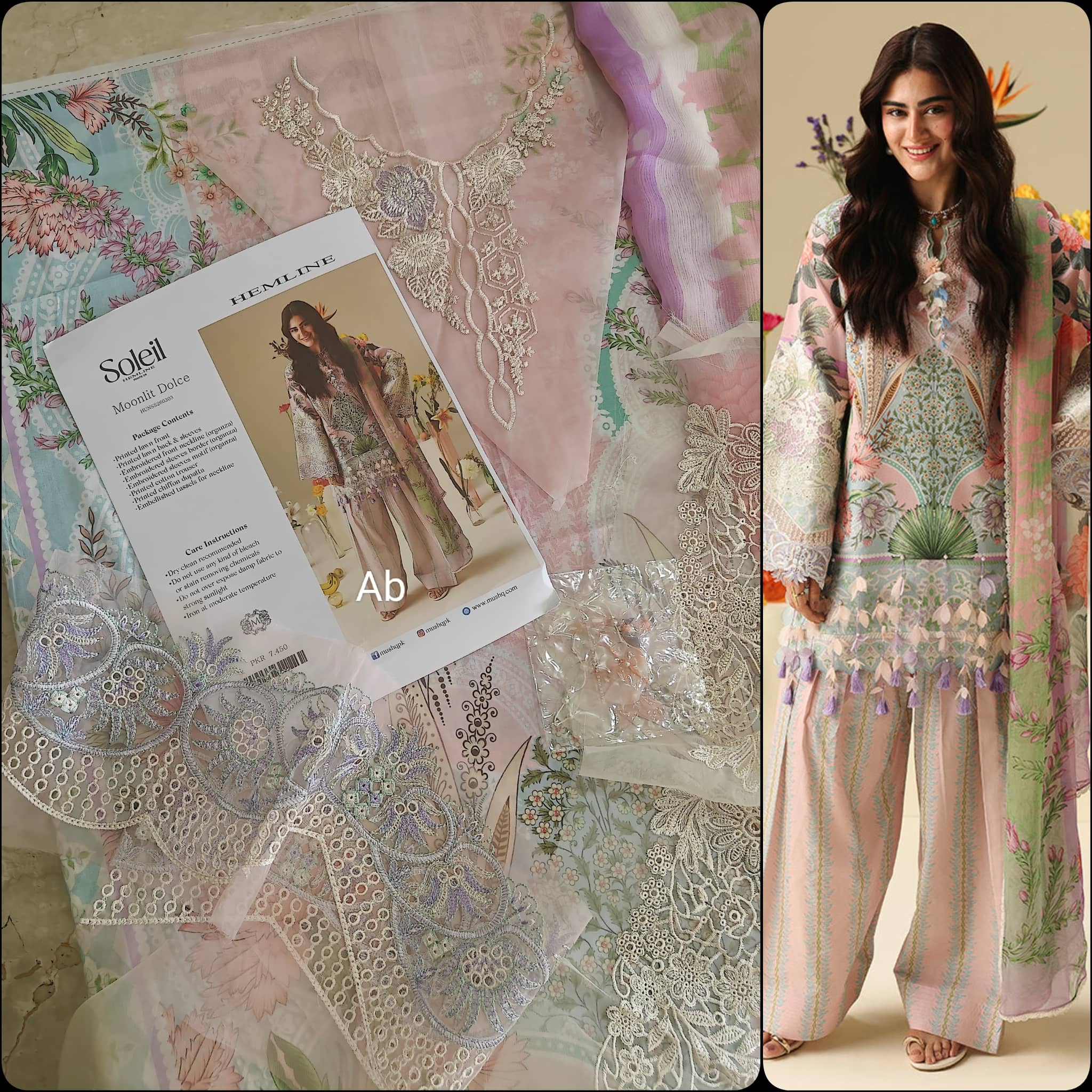 Open Pic/Mushq Hemline Soleil/Mushq Hemline Soleil/Moonlit Dolce/Pink