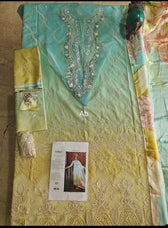 Open Pic/Mushq Solace Luxury 26/Ethereal Pause/Blue&Yellow