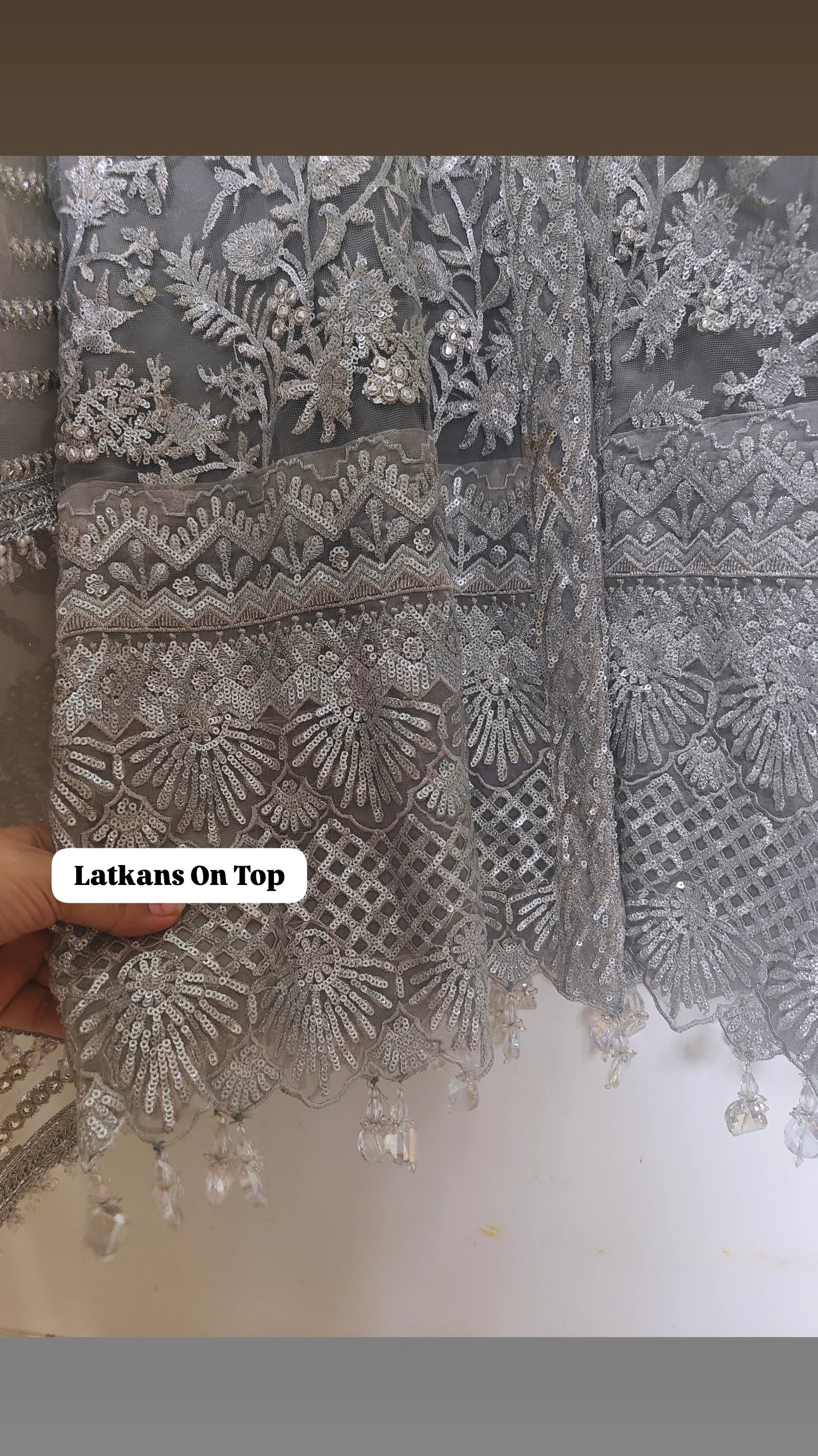 Ready To Wear/Stitched/Size -XL/Mushq Trousseau De Luxe Wedding/Bridal Formal Suit