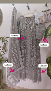 Ready To Wear/Stitched/Size -XL/Mushq Trousseau De Luxe Wedding/Bridal Formal Suit