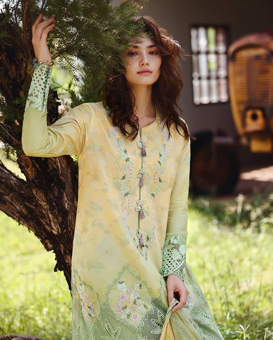 Restocked/Mushq Solace Luxury 26/Quite Bloom/Yellow&Green