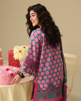 Restocked/Mushq Hemline Soleil/Petal Sonata/Fuchsia