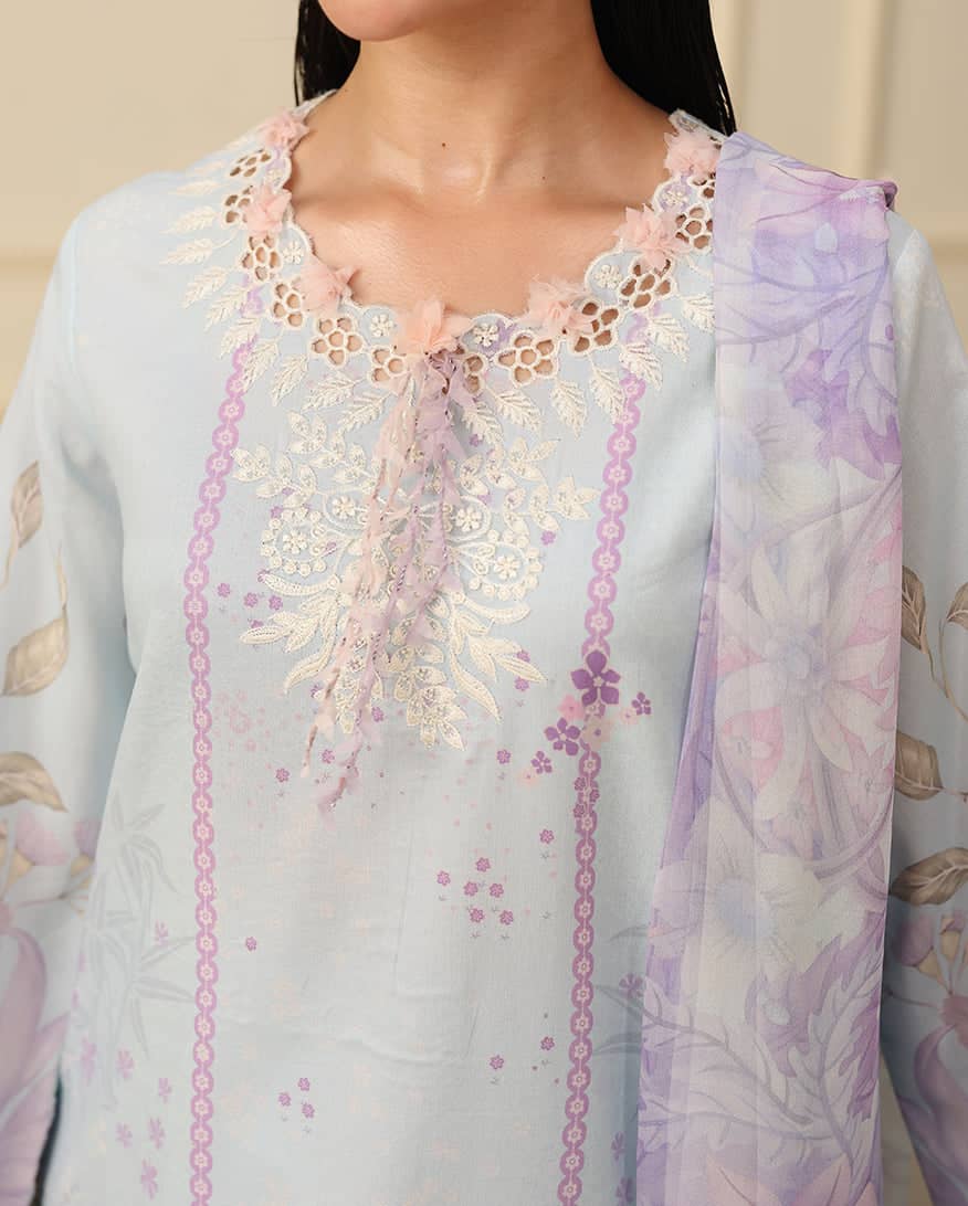 Mushq Hemline Soleil/Sugar Bloom/Ice Blue
