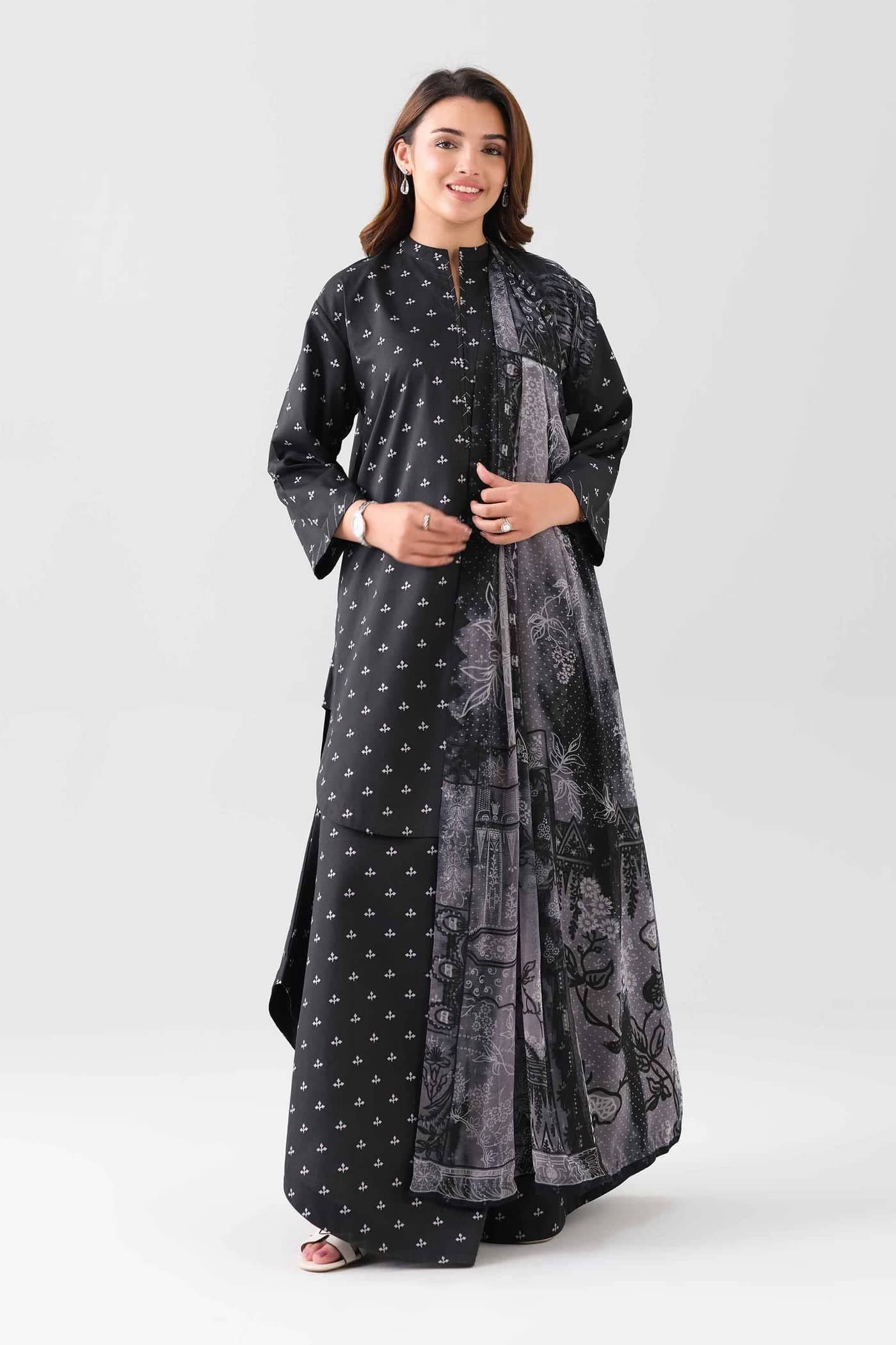 Nishat Eid Launch/42601025/Shirt Dupatta Set