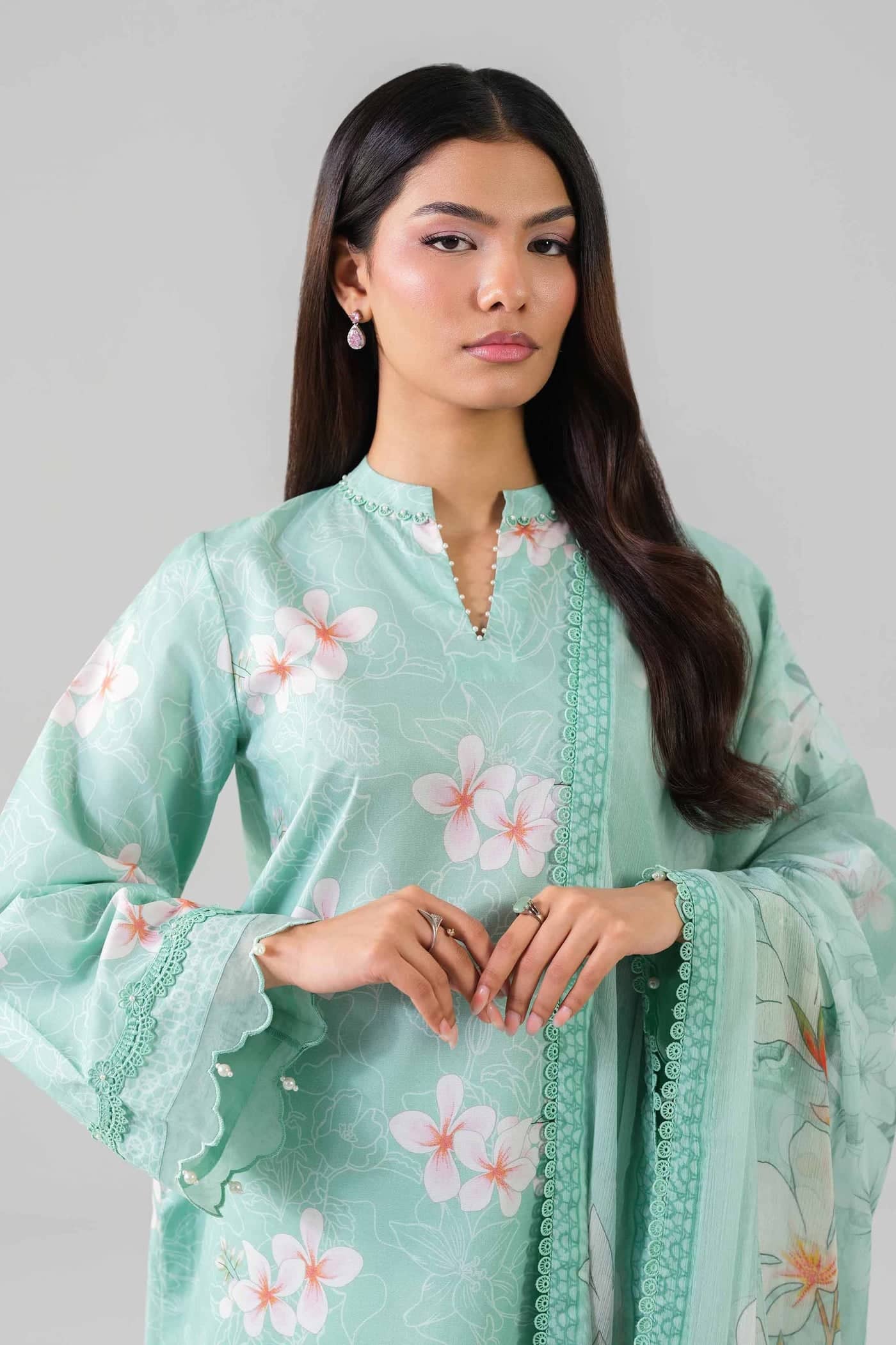 Nishat Eid Launch/42601028/Shirt Dupatta Set