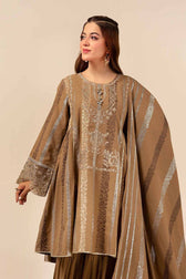 Nishat Winter 24/Jacquard Embroidered Suit - 42404376