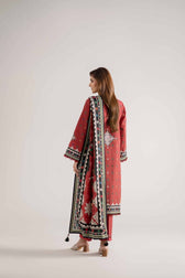 Nishat Winter 25/Digital Printed Embroidered Suit - 42502642/Cotton Jacquard