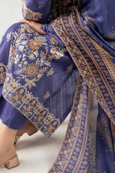 Nishat Winter 25/Digital Printed Embroidered Suit - 42502703/Karandi