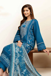 Nishat Winter 25/Printed Embroidered Suit - 42502691/Khaddar -Karandi