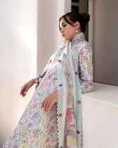 Afsana Lawn by Nofha Official/Pearls/Chiffon Dupatta
