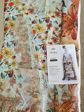 Nofha Official open pics Open Pic/Afsana Lawn by Nofha Official/Pearls/Silk Dupatta