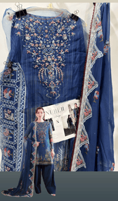 Semi Stitched Easy Stitching Solutions/Nureh Amaya Luxury Formals Chiffon/AM -23