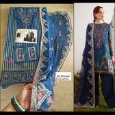 Semi Stitched Easy Stitching Solutions/Nureh Amaya Luxury Formals Chiffon/AM -23 (Copy)