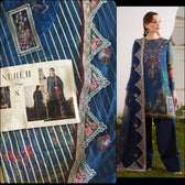 Semi Stitched Easy Stitching Solutions/Nureh Amaya Luxury Formals Chiffon/AM -23 (Copy)