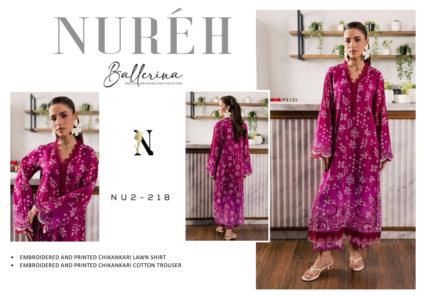 Hot🔥Seller/Nureh Ballerina 26/218