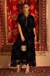 Nureh Ballerina Winter Pakistani Suits Nureh Ballerina/Velvet Cord Sets/Hand Work/Winter Fashion