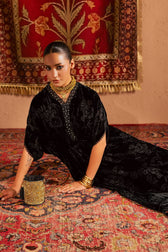 Nureh Ballerina Winter Pakistani Suits Nureh Ballerina/Velvet Cord Sets/Hand Work/Winter Fashion