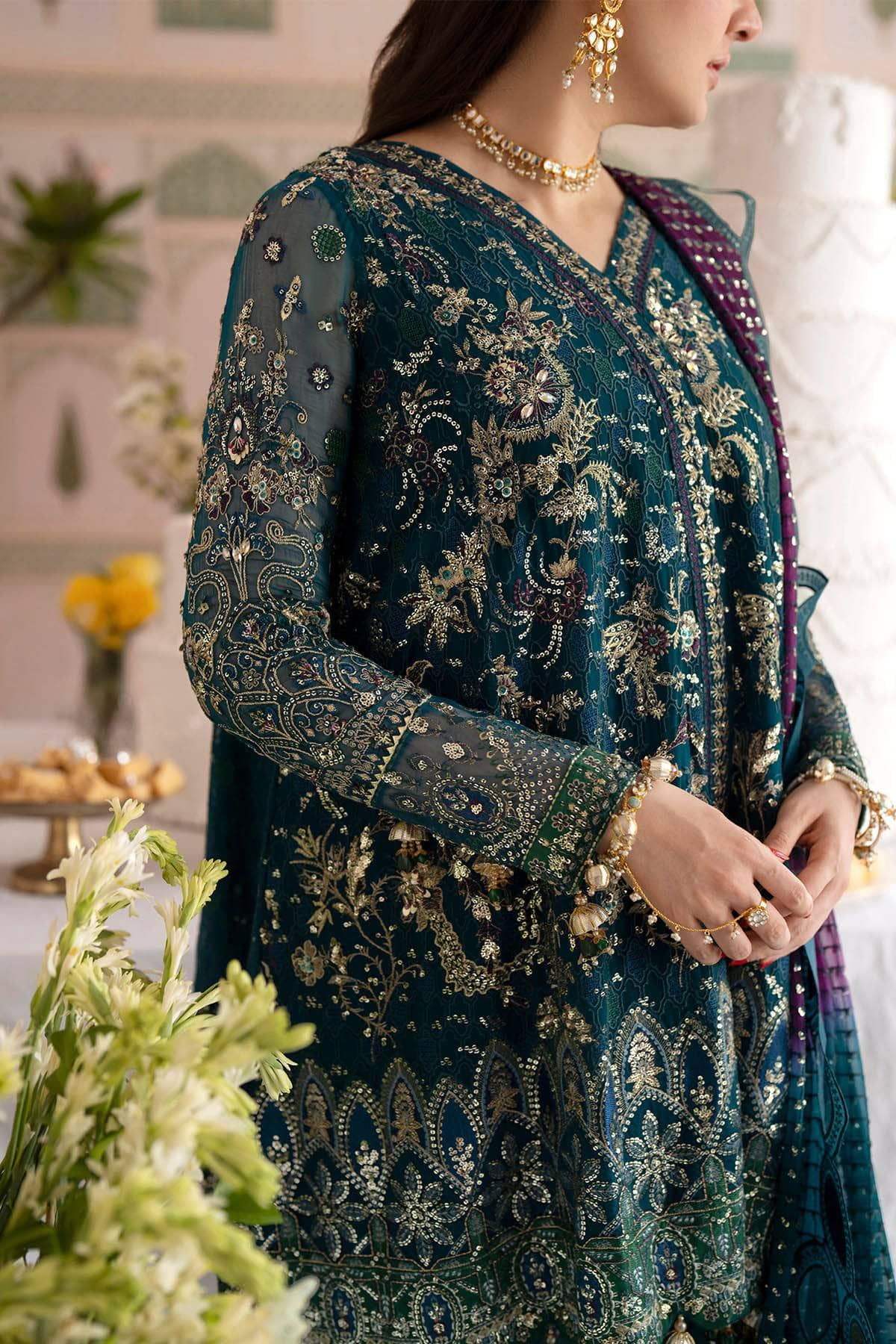 Hot Seller🔥/Nureh Jhoomro Wedding Formals 26/NL-94/Amania