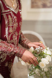 Nureh Chiffon Pakistani Suit Nureh Elanora Luxury Wedding Formals /Vol 2