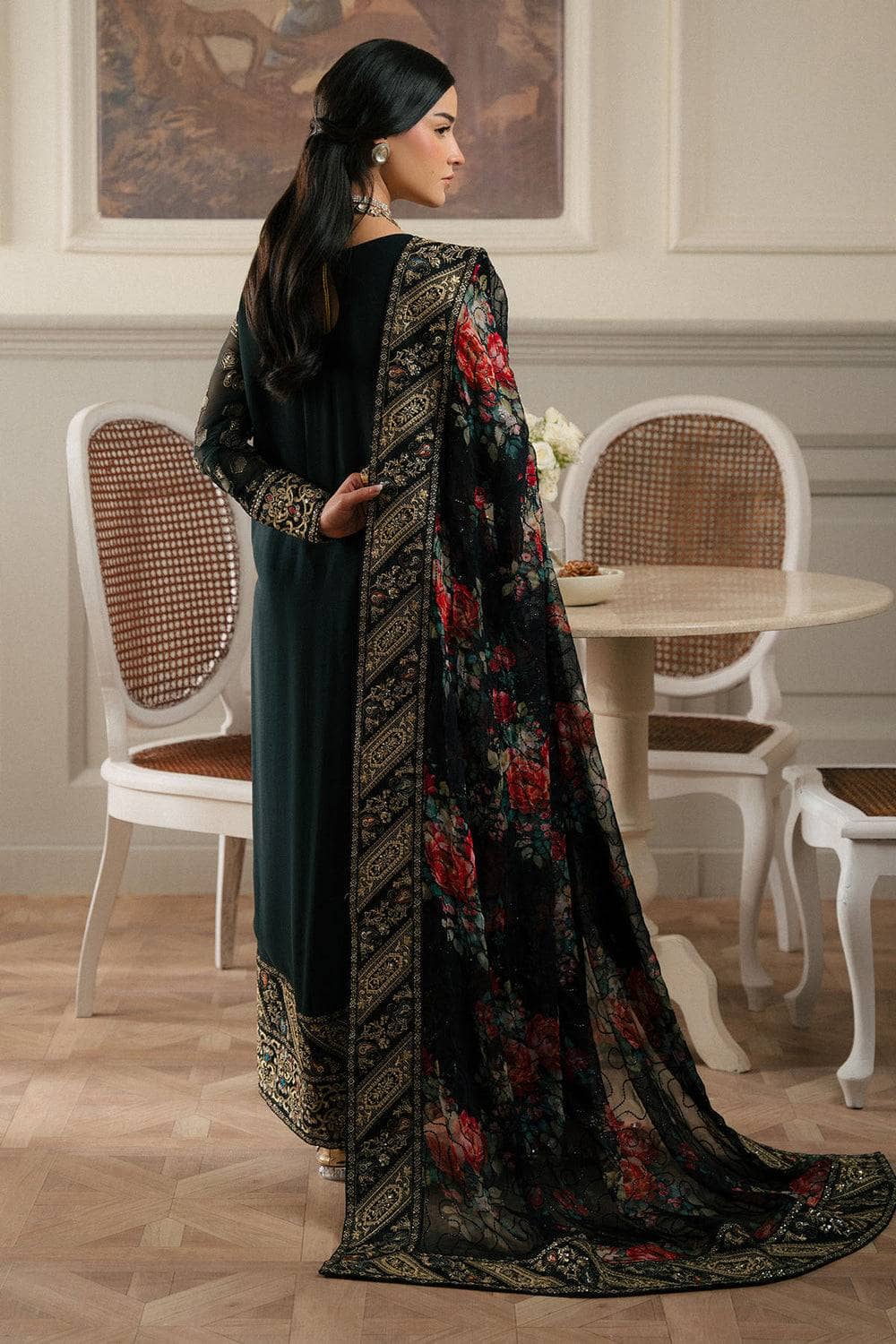 Nureh Chiffon Pakistani Suit Nureh Elanora Luxury Wedding Formals /Vol 2