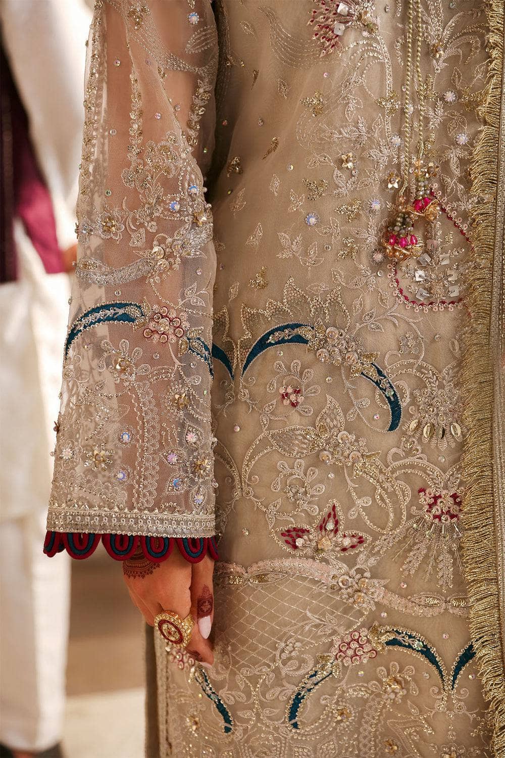 Nureh Chiffon Pakistani Suit Nureh Jhoomro Wedding Festive Edition 24/Chandni