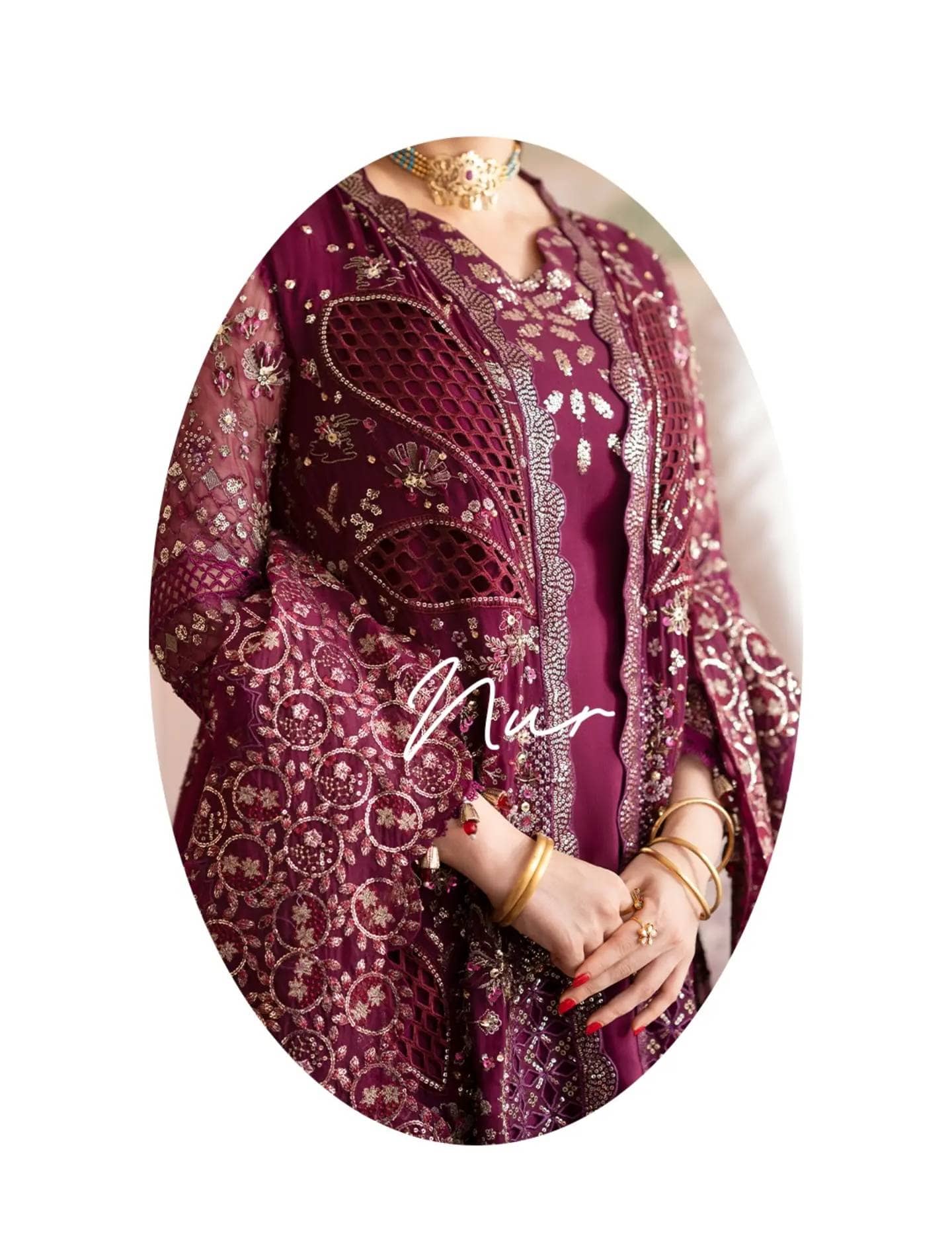 Nureh Jhoomro Wedding Formals 26/NL-97