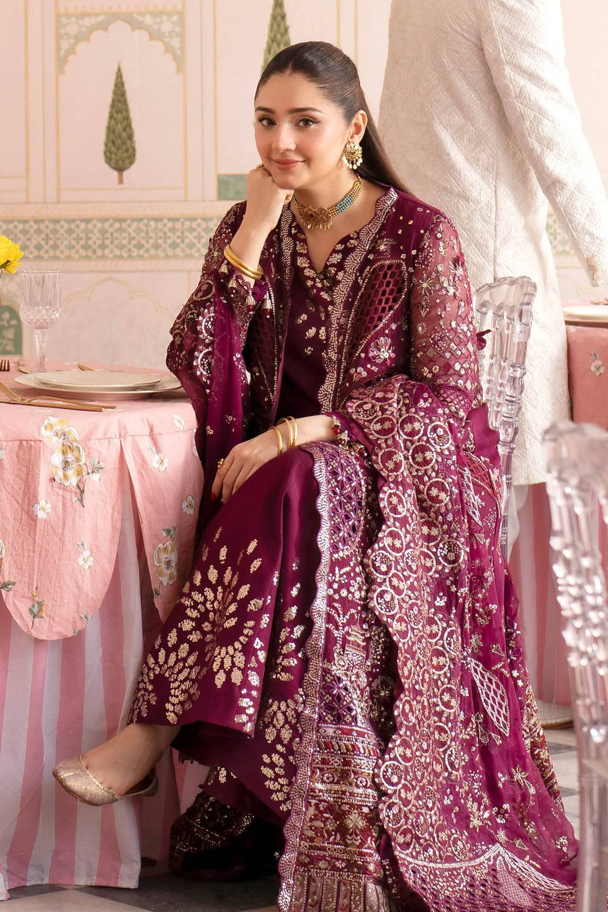 Nureh Jhoomro Wedding Formals 26/NL-97/Nur