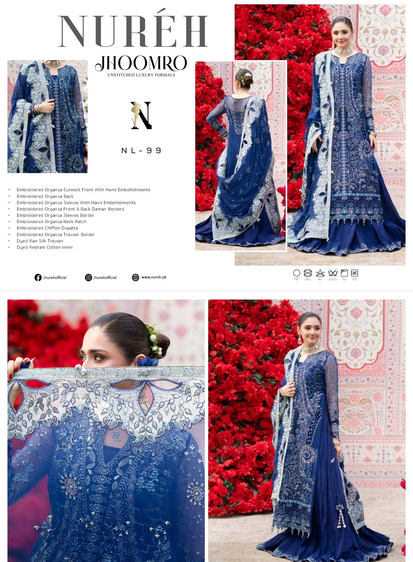 Nureh Jhoomro Wedding Formals 26/NL-99