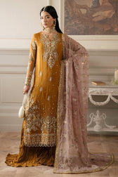 Nureh Chiffon Pakistani Suit Restocked/Nureh Elanora Luxury Wedding Formals /Vol 2