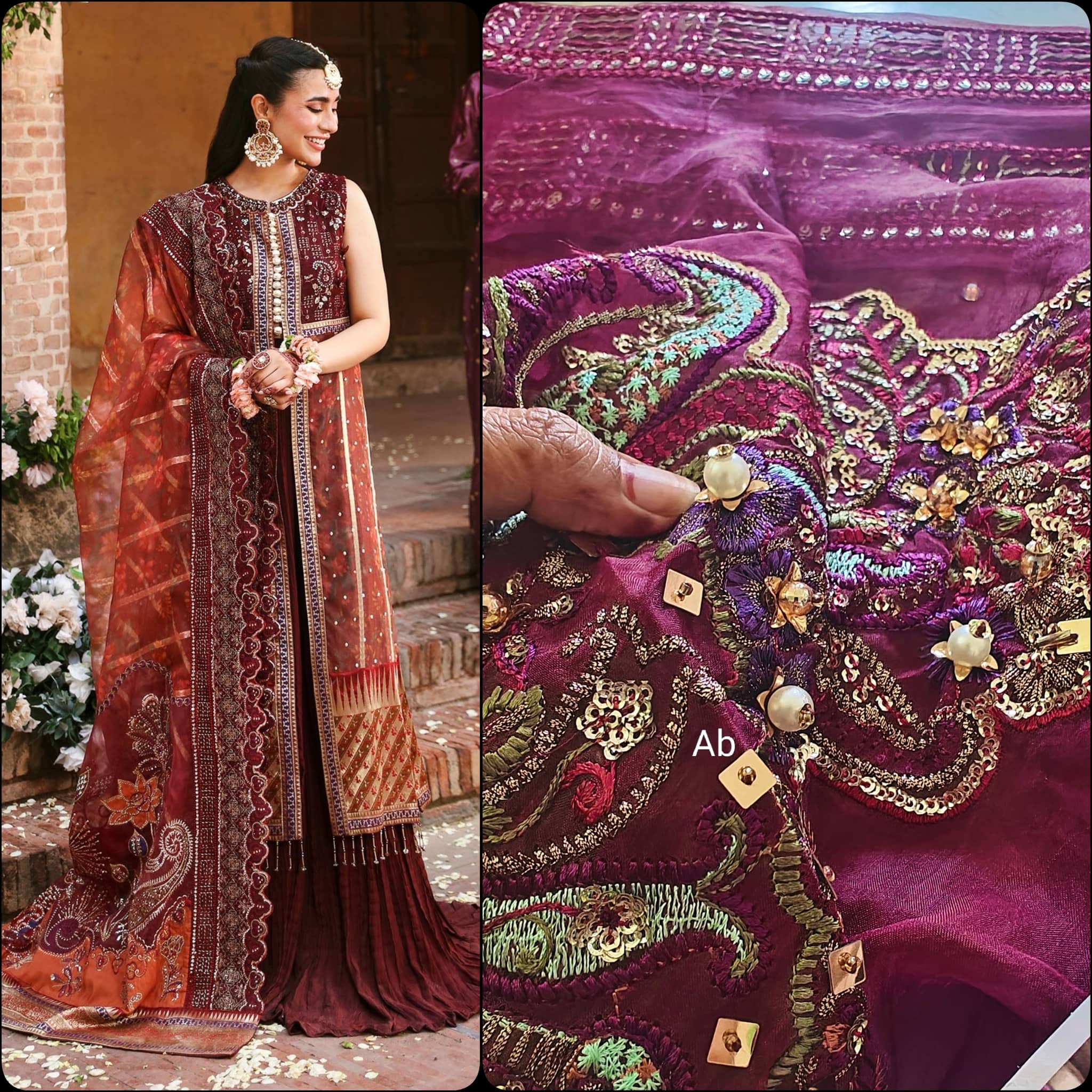 Open Pic/Sale‼️Nureh Jhoomro Wedding Festive Edition/Gehna Edition