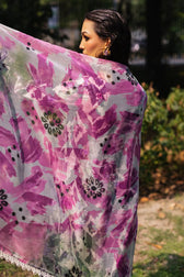 Nureh Lawn Pakistani Suit Nureh Daily Delight Chikankari Lace Collection/05