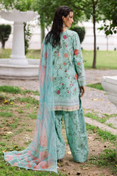 Nureh Lawn Pakistani Suit Restocked/Nureh Daily Delight Chikankari Lace Collection/03
