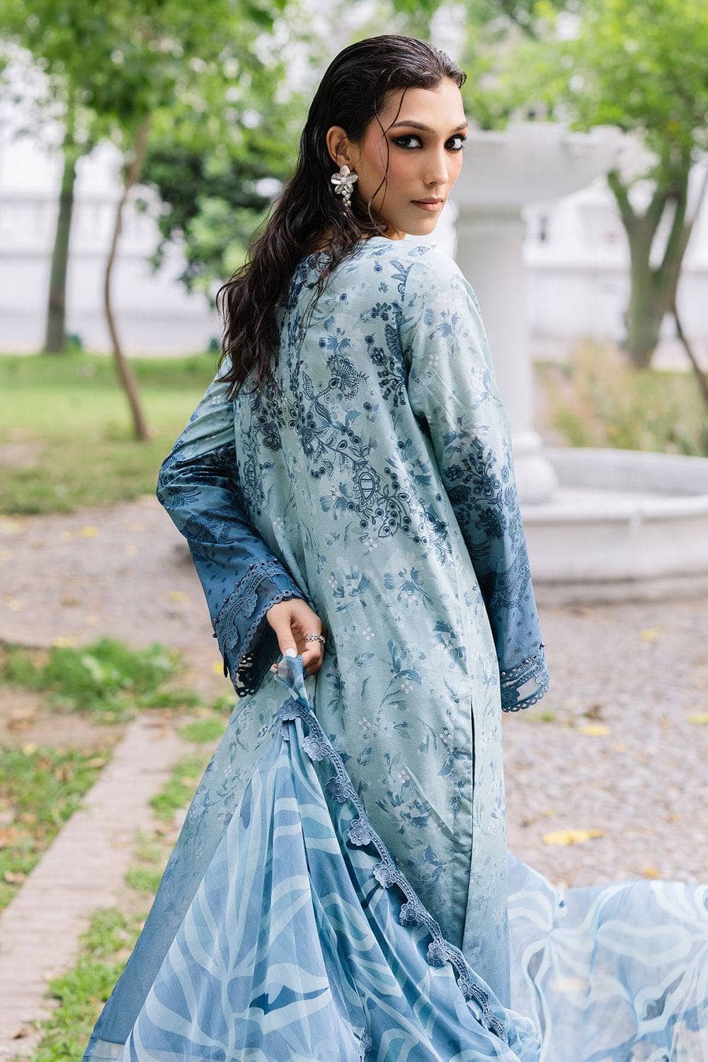 Restocked/Nureh Daily Delight Chikankari Lace Collection