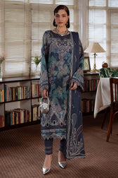 Nureh Maya Swiss Lawn 26/NS 162/Embroideried Chiffon Dupatta