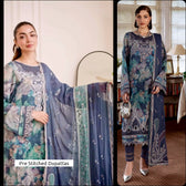 Spotted in Nureh Maya Swiss Lawn 26/NS 162/Embroideried Chiffon Dupatta