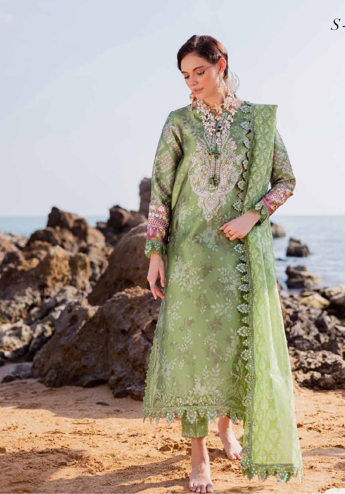 Nureh Luxury Silk 26/S-23
