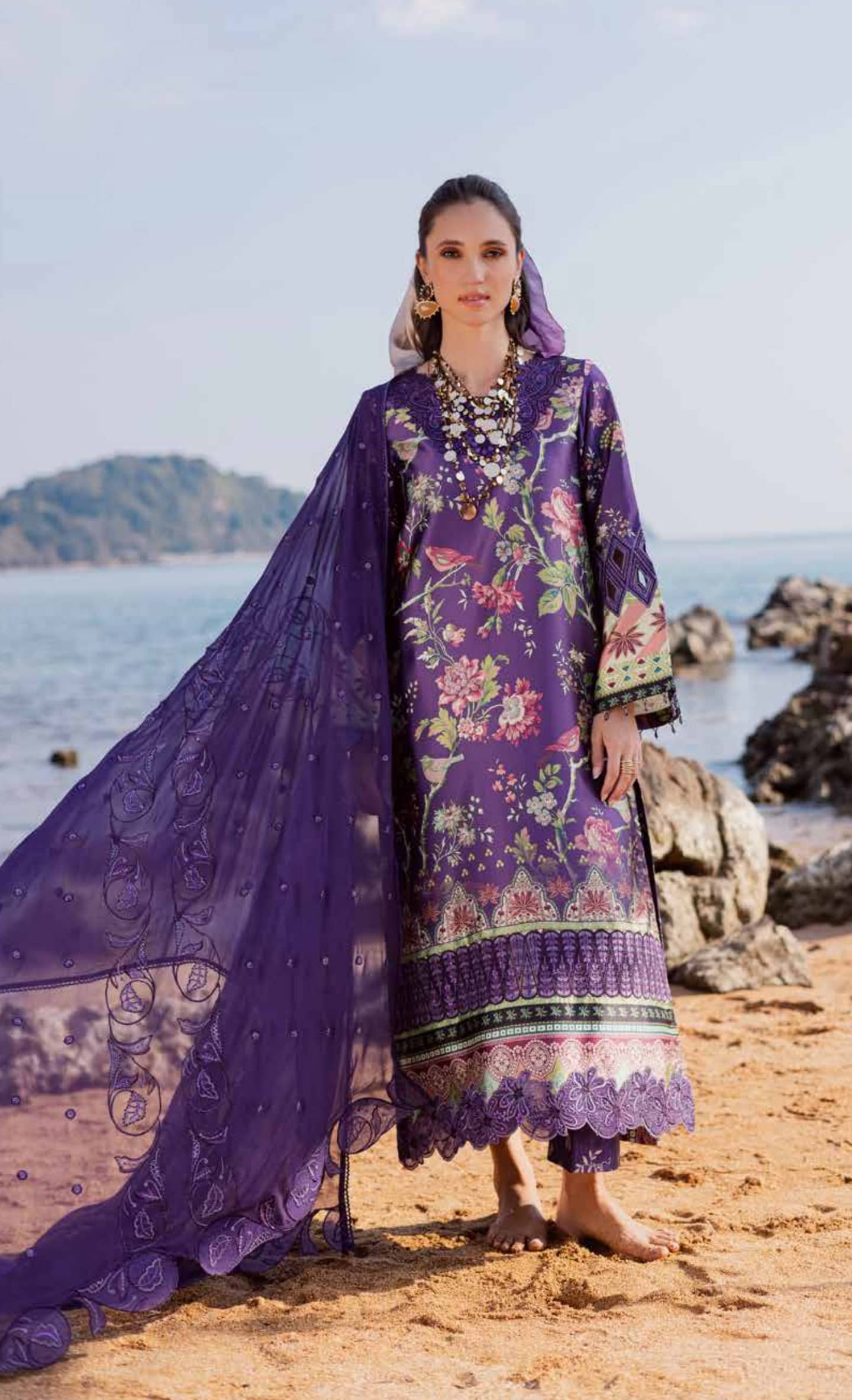 Nureh Luxury Silk 26/S-25