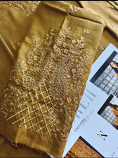 Open Pics\Nureh Exclusive 26/Warm Leather Peach/ Velvet Palachi Shawl/NE-283