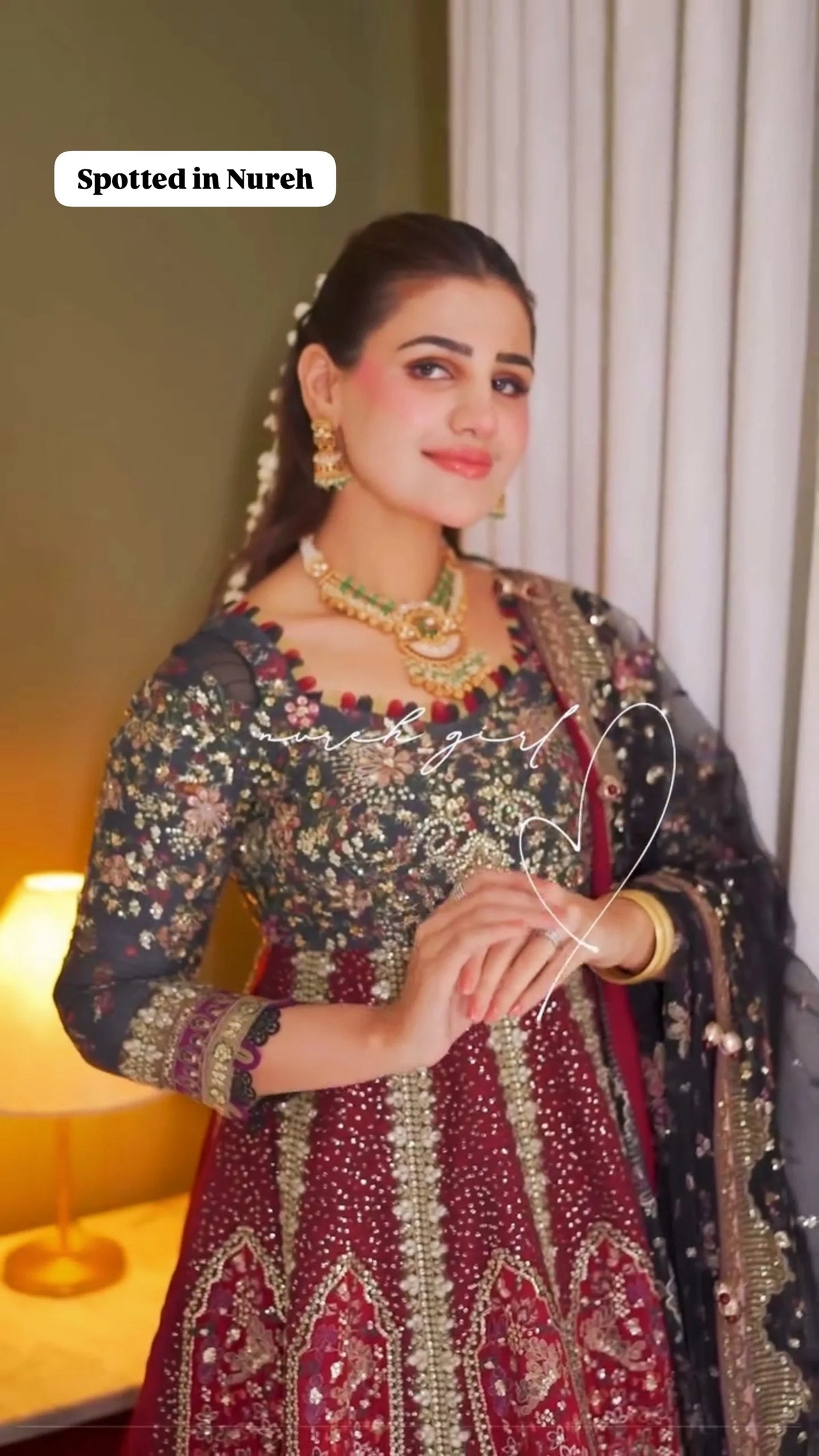 Spotted in Hot 🔥 Seller/Nureh Jhoomro Wedding Formals 26/NL-95/Imara