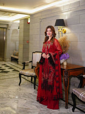 Spotted in Maria B Soiree Luxury Formals/D6/Red