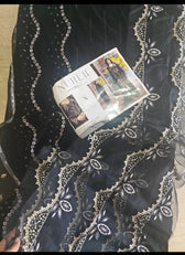 Nureh Velvet open pics Open Pic/Nureh Exclusive Luxury Formals/Velvet Embroideried Shawl/NE 185